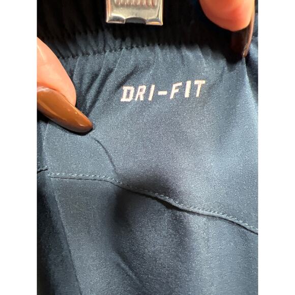 Nike Dri Fit Lightweight Zipper Hems/Logo Basketball Jogger Navy Blue Men Size L - Picture 5 of 16